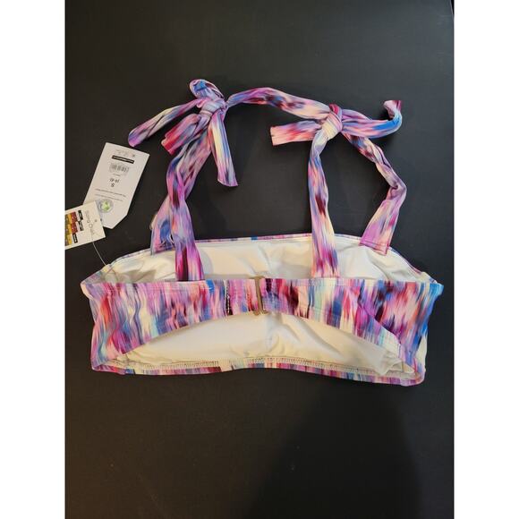 NWT Time and Tru small 4-6 pink/purple bikini top - Picture 2 of 4